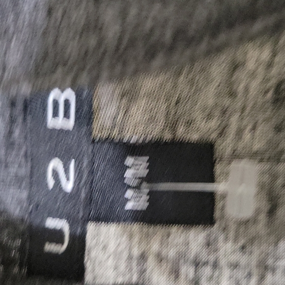 Grey unisex stretch jersey knit long duster cardigan vest/asymmetric high low sl - Picture 7 of 8